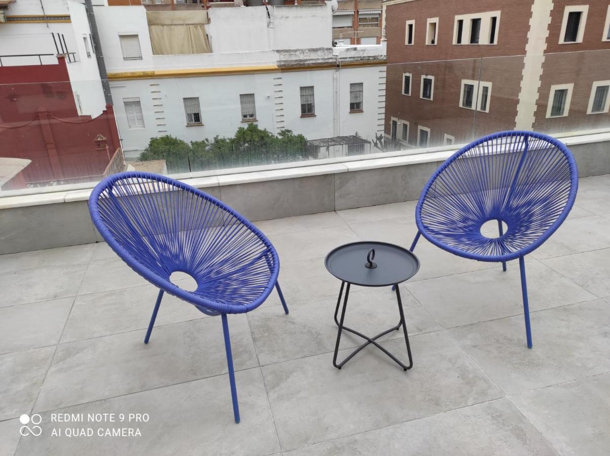 Apartamentos Rg Plaza De Espana 세비야 외부 사진